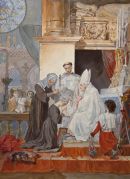 Пострижение монахини  в монастыре `Barbino lesu`. 2015 г.