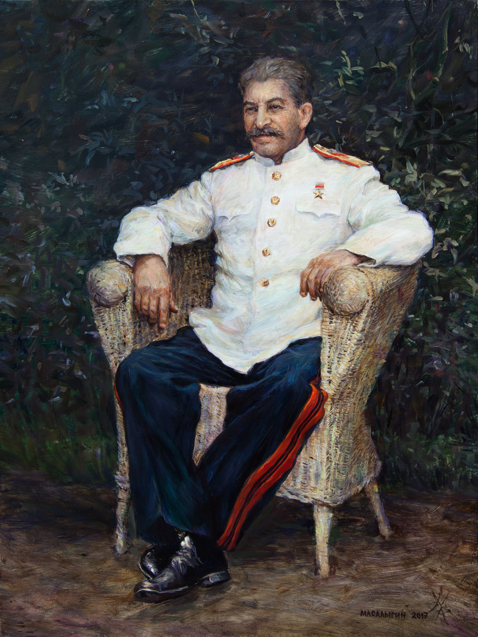 Картины со сталиным