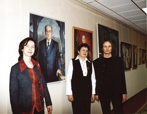 Художник Ирина МАХНЁВА, портрет В.И. РЕСИНА кисти МАСАЛЫГИНА Сергея, Депутат Московской городской Думы РУКИНА Ирина Михайловна и художник МАСАЛЫГИН СергейСОВЕТ ФЕДЕРАЦИИ ФЕДЕРАЛЬНОГО СОБРАНИЯ РОССИЙСКОЙ ФЕДЕРАЦИИ